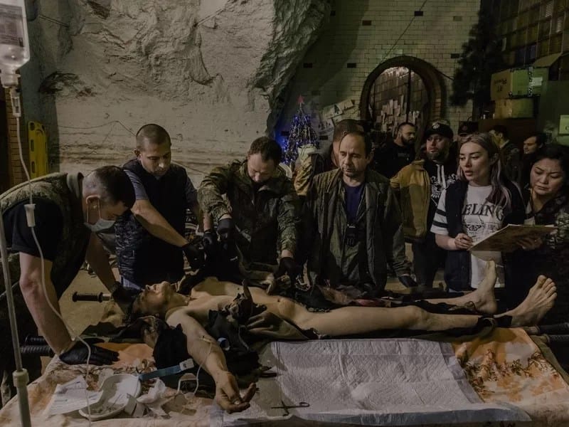 Nanna Heitmann - Magnum Photos for The New York Times - 1EarthMedia Underground Field Hospital © Nanna Heitmann, Magnum Photos, for The New York Times