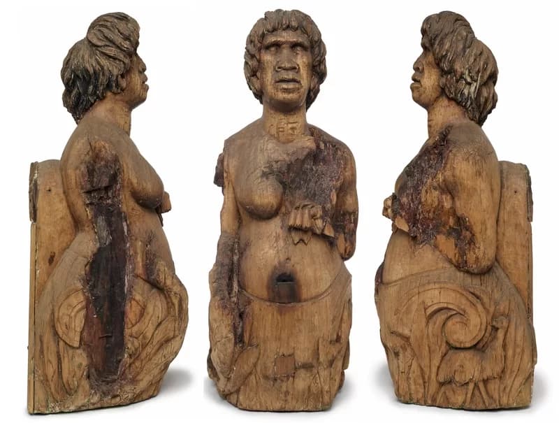 Figurehead Australian National Maritime Museum ship's figurehead