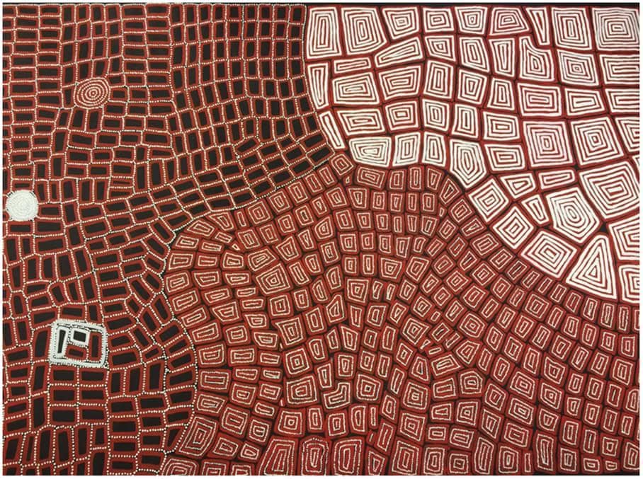 The-Last-Nomads-Warlimpirrnga-Tjapaltjarri-Walala-Tamlik-Thomas-Tjapangati - 1EarthMedia The Last Nomads, Three Brothers: by Warlimpirrnga Tjapaltjarri, Walala, Tamlik (Thomas) Tjapangati.