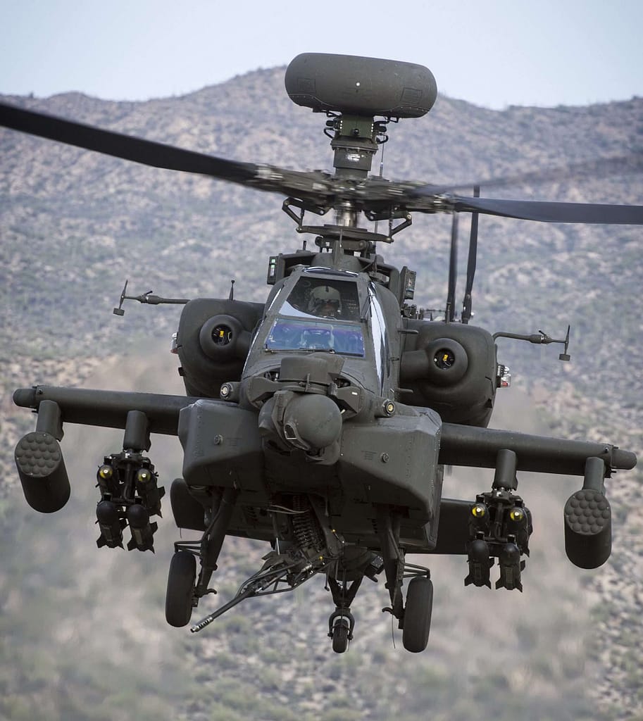 AH-64E_3-crop2 - 1EarthMedia Apache helicopter AH-64E Photo credit: Boeing photo