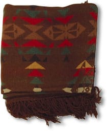 brownblanket - 1EarthMedia Native American blanket