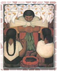 latinart3 - 1EarthMedia Flower Day, Diego Rivera, 1925