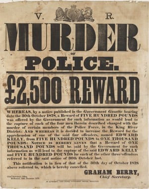 nedkellywanted-small - 1EarthMedia Ned Kelly Wanted Poster